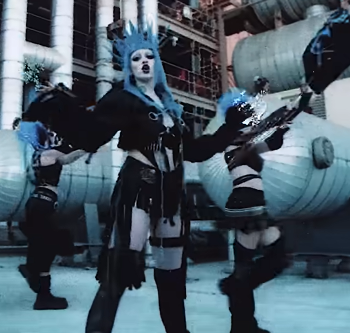 Jinx / powder in Arcane, LoL